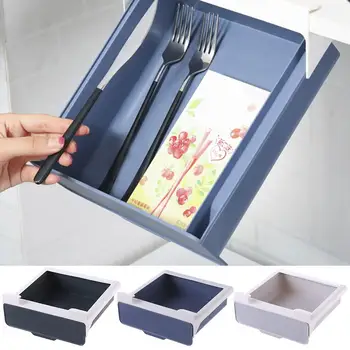 

Hidden Self Stick Under Desk Organizer Kitchen Organizer Home Storage Organization Racks Drawer Box Case Tray Holder