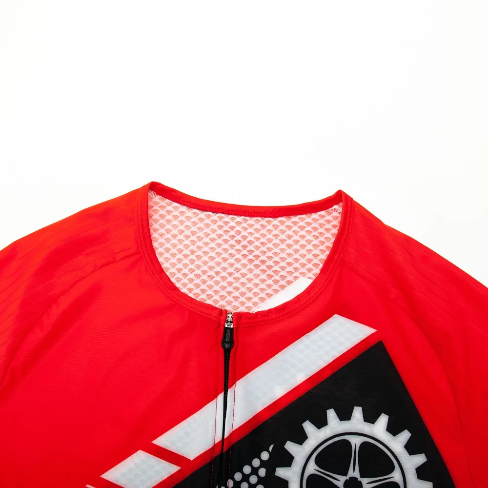 Для мужчин Велоспорт Джерси короткий рукав быстросохнущая полная молния велосипедные Джерси велосипед рубашка Топ MTB Одежда Майо Ciclismo