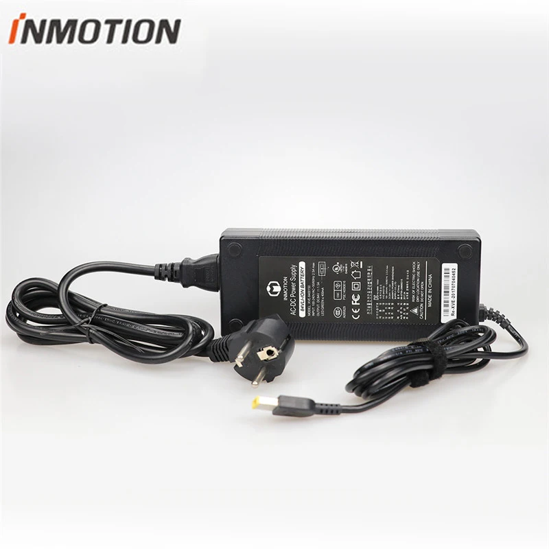 Оригинальное зарядное устройство для INMOTION V5F, самобалансирующийся скутер, Одноколесный электрический скейтборд, зарядное устройство, аксессуары для питания