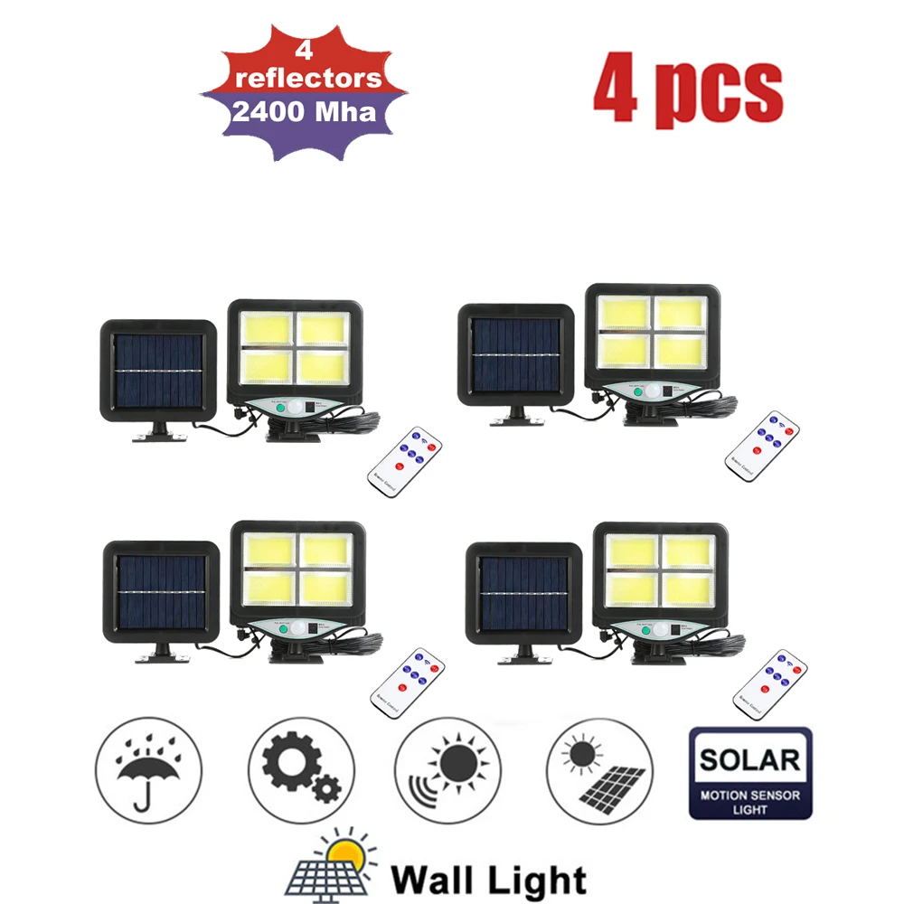 

LED Solar Lamp Waterproof Solar Night Light Motion Sensor Porch Path Street Fence Garden Stairs Wall Corridor Emergency Sconce r