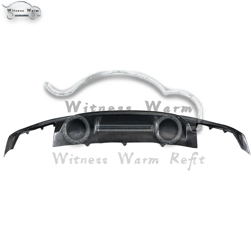 For A5 Carbon Fiber Rear Bumper Lip Diffuser Spoiler for Audi A5 Sline/S5 bumper 2012- Splitter