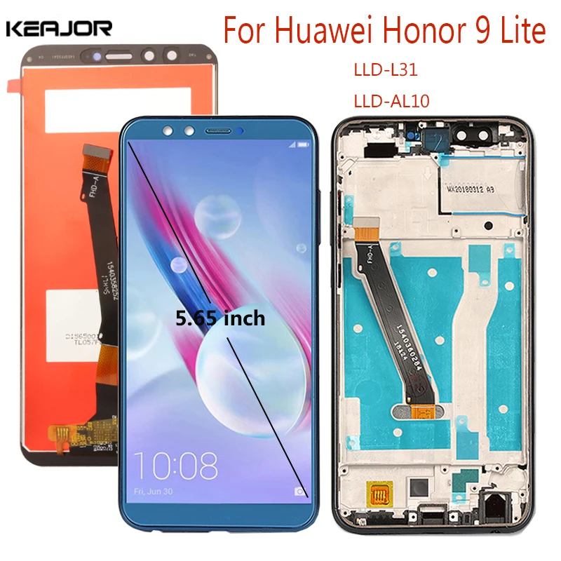 

LCD Display For Huawei Honor 9 Lite Touch Screen Digitizer Assembly Replacement For Huawei Honor 9 lite LLD-AL00 Display 5.65"