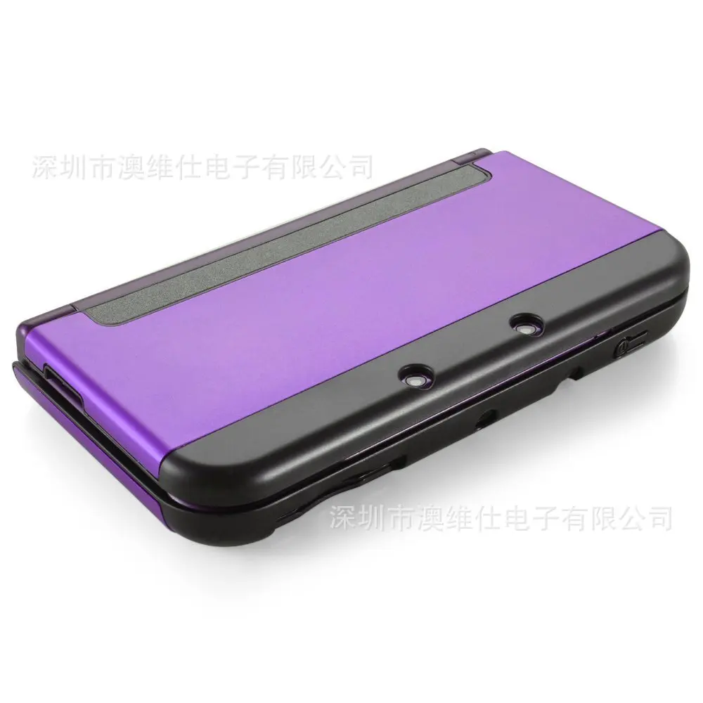 Напрямую от производителя продажи nintendo 3DS LL металлический защитный чехол 3DS XL Разделение Тип Пластик Алюминий Чехол 9-Цвет