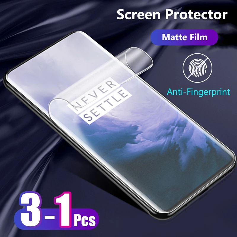 Матовая Гидрогелевая Защитная пленка для OnePlus 8 7 7T Pro 5G 6 5T 5 3T 3 OnePlus8 | Мобильные