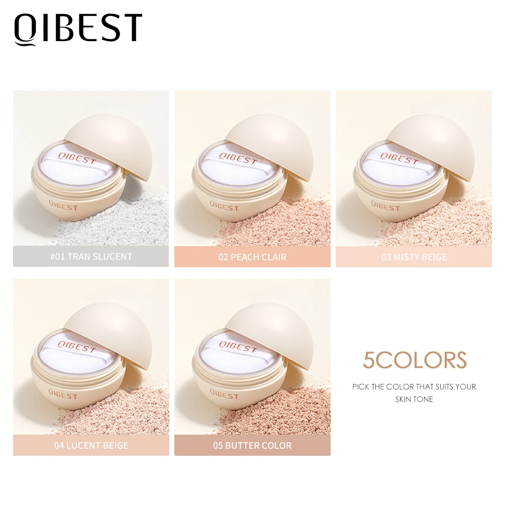 Loose Powder Smooth Light Setting Powder Waterproof Face Makeup Oil Control Finish Matte Velvet Base Cosmetics setting powder,loose powder,face powder