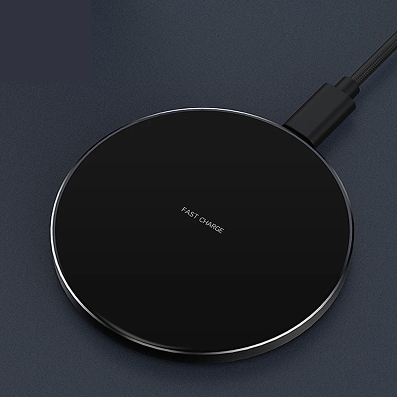Qi-сертифицированное 10 Вт Беспроводное зарядное устройство для Ulefone X Armor X 5 6E 6 Беспроводная зарядка подставка держатель для iPhone X Redmi K20 Leagoo S10