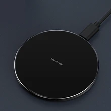 Qi-сертифицированное 10 Вт Беспроводное зарядное устройство для Ulefone X Armor X 5 6E 6 Беспроводная зарядка подставка держатель для iPhone X Redmi K20 Leagoo S10