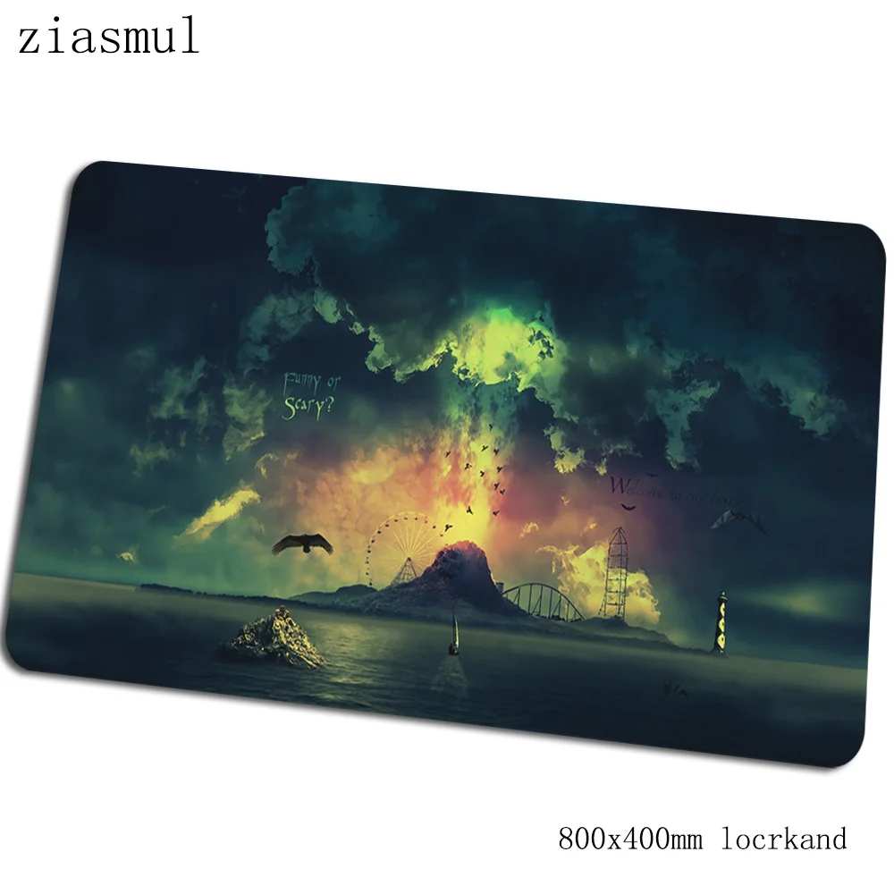 Художественные коврики 800x400x3 мм великолепный игровой коврик для мыши большая клавиатура Коврик для мыши мультфильм ноутбук аксессуары для геймеров коврик для мыши - Цвет: Size 800x400x3mm