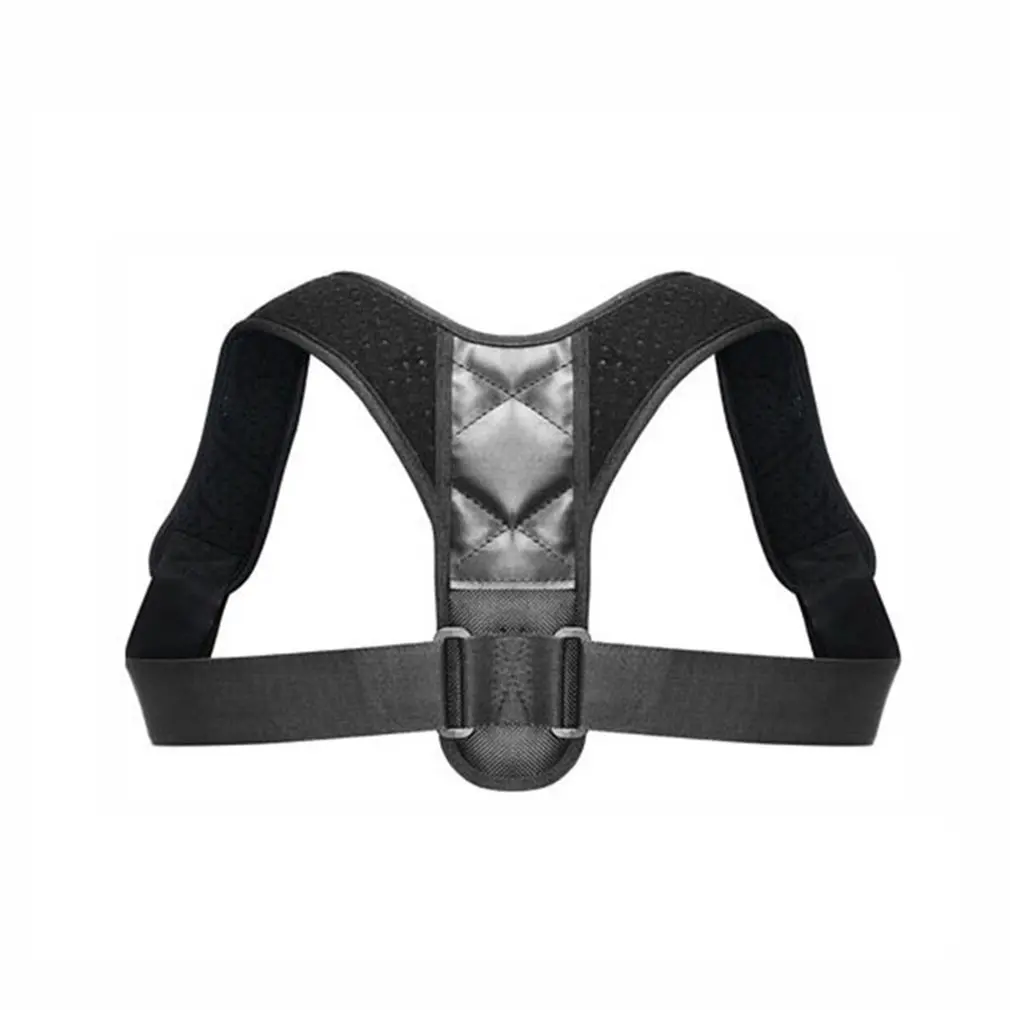 

Adjustable Leather Sheet Support Strap Cloth Double Tension Back Posture Correction Anti-humpback Clavicle