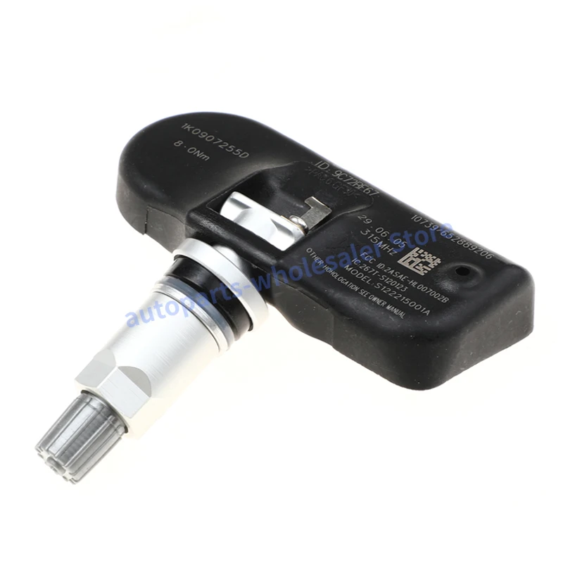 4 / ο ƿ TPMS Ÿ̾ з  2005 MHZ 1K0907255D 1K0907253C 1K0998275 2015 MHZ