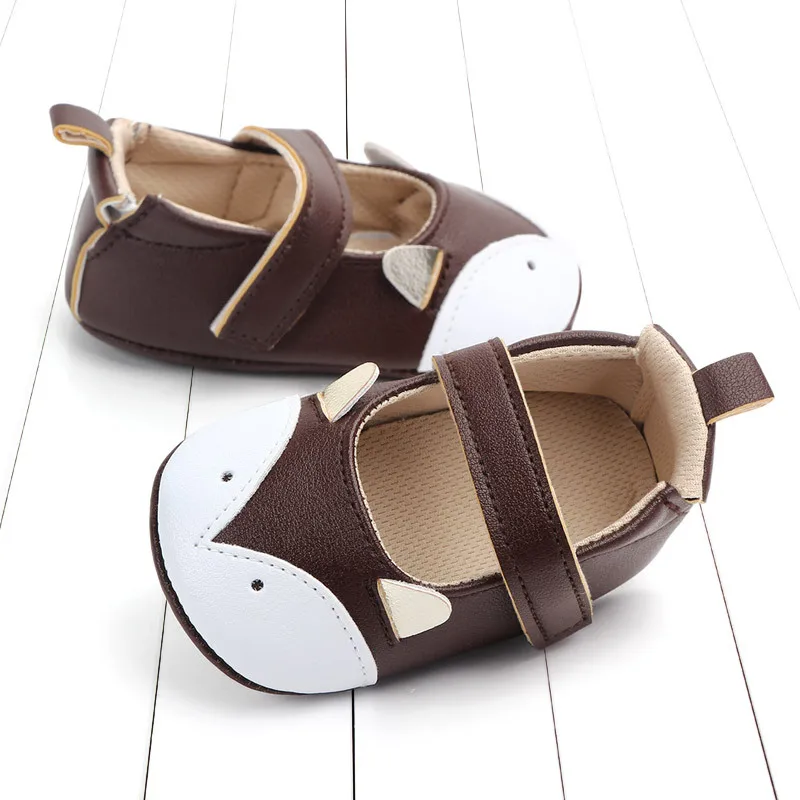 

0-1-Year-Old Baby Girls Princess Shoes Soft Bottom Anti-slip Velcro Newborn Babies' Toddler Shoes 2095