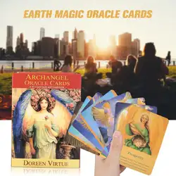 Волшебная Архангел Oracle карты магия земли: читать судьба карты Таро игра для личного Применение Настольная игра 45-игральной карты и