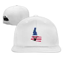 Бейсболка унисекс с регулируемым плоским козырьком Idaho Deer Snapback