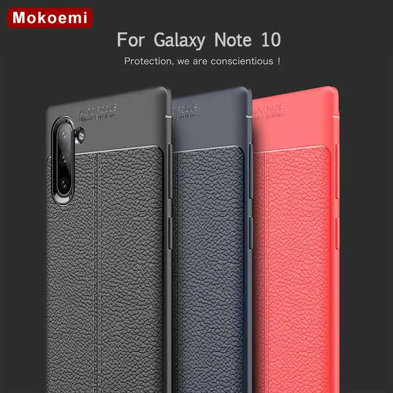 

Mokoemi Lichee Pattern Shock Proof Soft 6.3"For Samsung Galaxy Note 10 Case For Samsung Galaxy Note 10 Cell Phone Case Cover