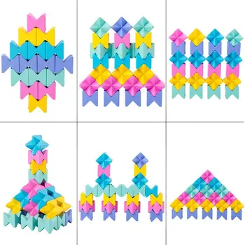 

Kids Building Blocks Fun Ooutdoor Lawn Yard Game Wooden Stacking Block Tower