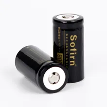 Sofirn 2 шт 16340 батарея 3,7 v 900mAh литий-ионная аккумуляторная батарея Ni-MH предварительно заряженные аккумуляторы