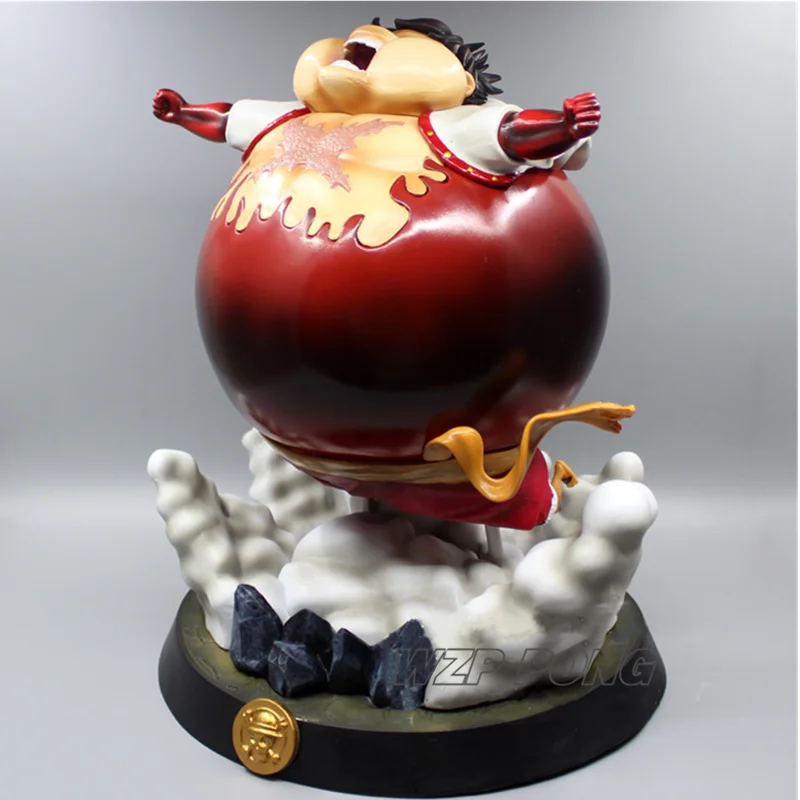 29 см цельный прекрасный жир Обезьяна D Luffy gear 4 боевой формы статуя ПВХ фигурка украшения модель игрушки