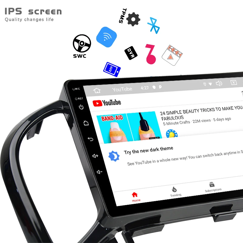 EKIY " ips Автомагнитола Мультимедиа Android 9,0 для Nissan Juke 2010- Infiniti ESQ gps навигация Нет 2 din стерео плеер