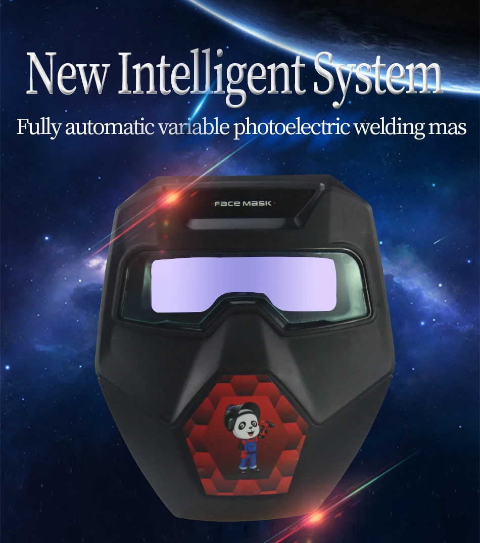Outside Control Solar Auto Darkening Welding Glasses Welder Mask Welding Helmet With Shade eara Din9-Din13