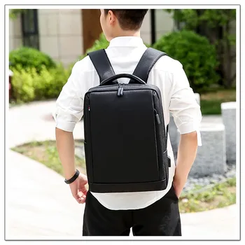 

New men's nylon cloth backpack stylish casual backpack laptop backpack college students backpack waterproof anti-theft backpack
