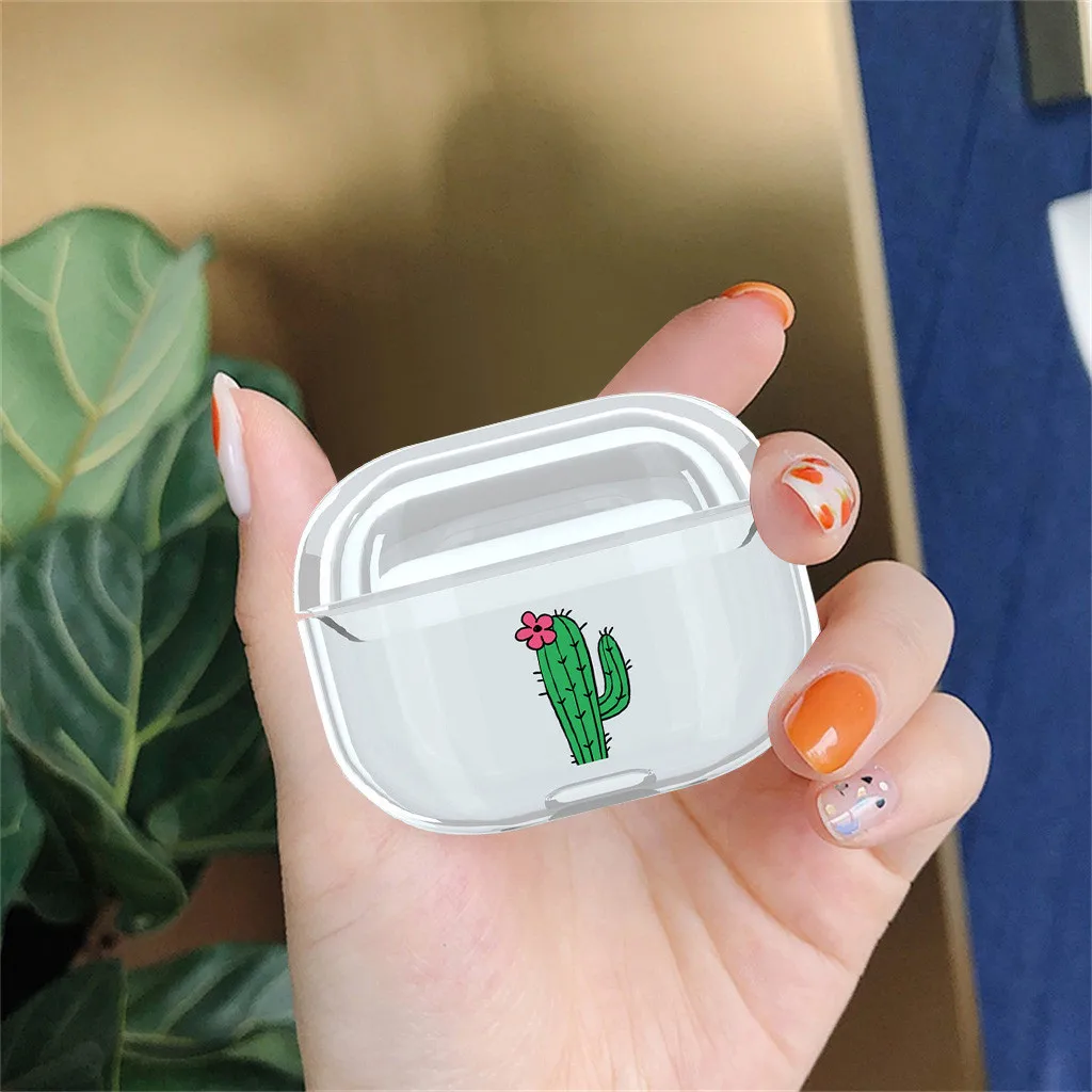 for Airpods Pro Earphones Cute PC Protective Case Cover Key Chain Pouch Skin Wireless Bluetooth for apple Headset Accessories #A