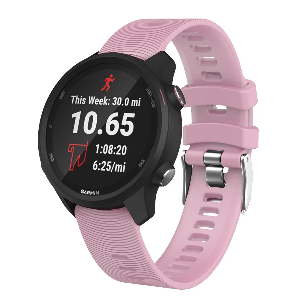 Compatible pour Garmin Forerunner 245/245M, bracelet de montre de