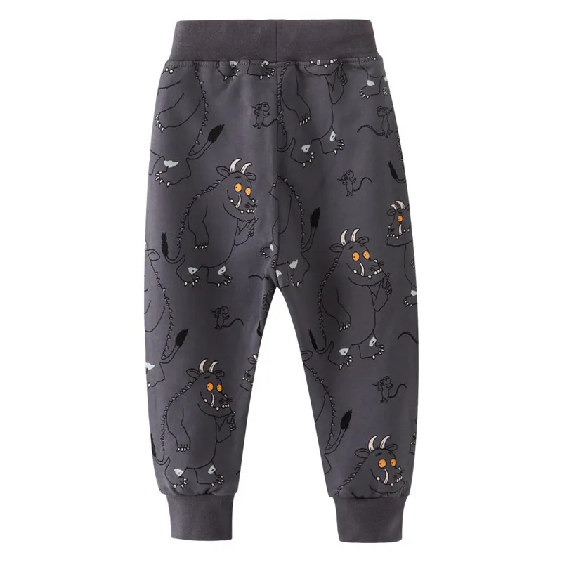 Children Monsters Sweatpants for Boys Girls Long Pants Animals Print New Arrival Kids Trousers Pants