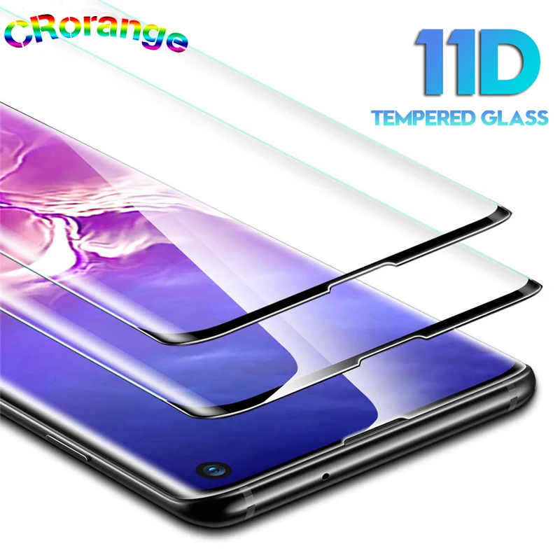 

11D Full Curved Screen Protector for Samsung S8 S9 Plus Note8 Note9 Tempered Glass s7 edge For Galaxy S10 Plus Note 10 Plus Film