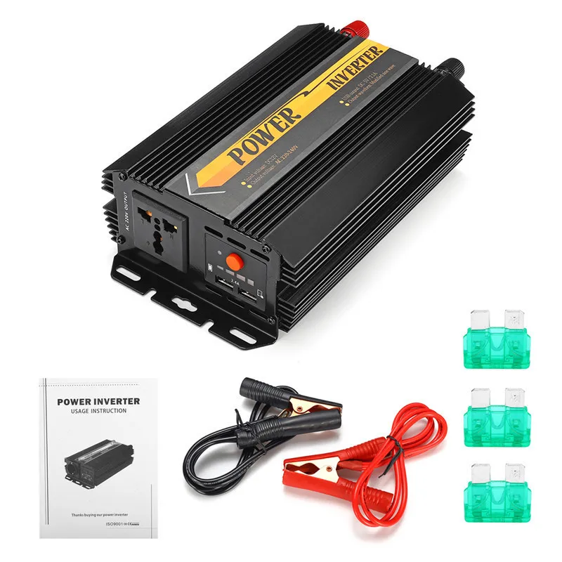 

6000W Peaks Inverter 12V 220V USB Auto Modified Sine Wave Voltage Transformer Solar Power Inverter Converter Car Inverter Charge