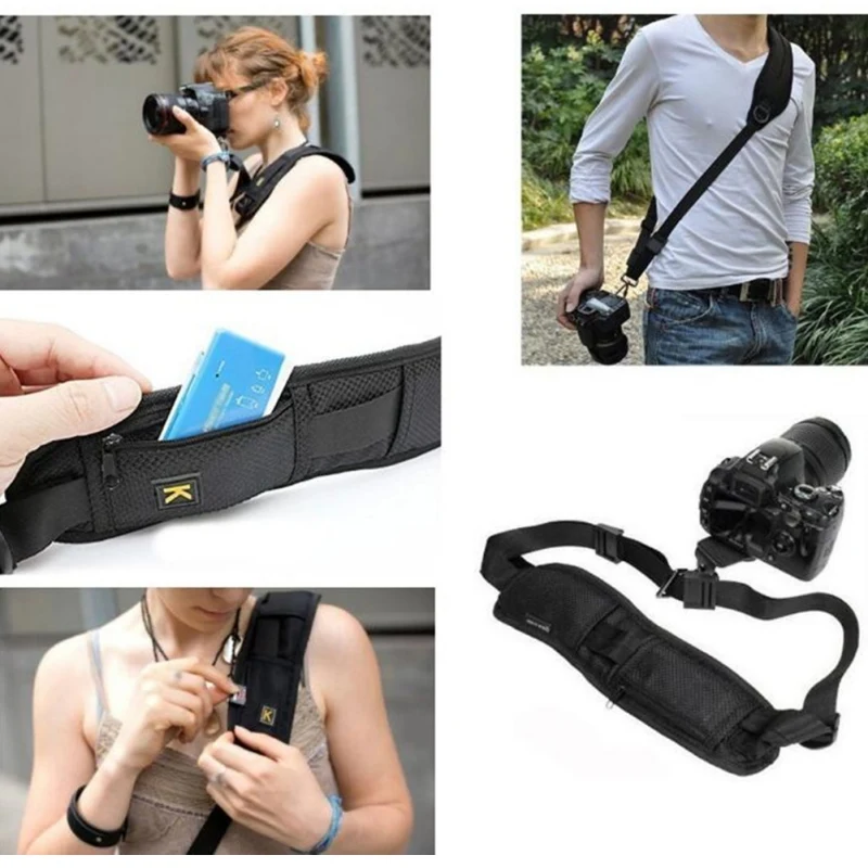 

Portable Shoulder Camera Strap For DSLR Digital Camera Nikon Sonys Quick Rapid Camera Accessories Neck Strap Belt