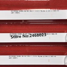 Светодиодный Подсветка лампа полосы для Samsung 6" ТВ UA60F6088AJ 2013SVS60 UN60FH6300 LM41-00001L LM41-00001M BN96-29074A BN96-29075A