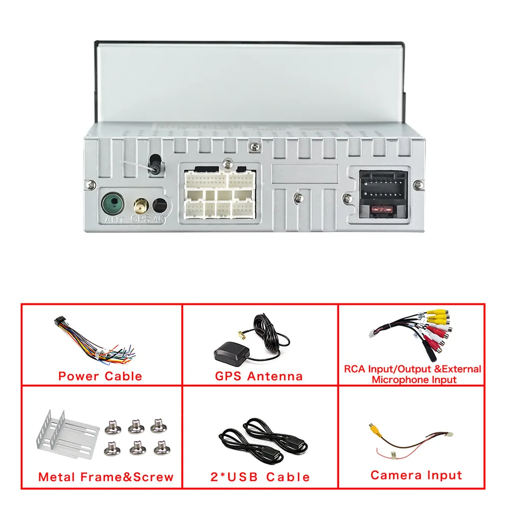 Sale stereo receiver autoradio Android 8.1 1DAN 7 inch Bluetooth TF TAM/FM/R.D.S car radio multimidia carro Eight core 4G memory 32G 5