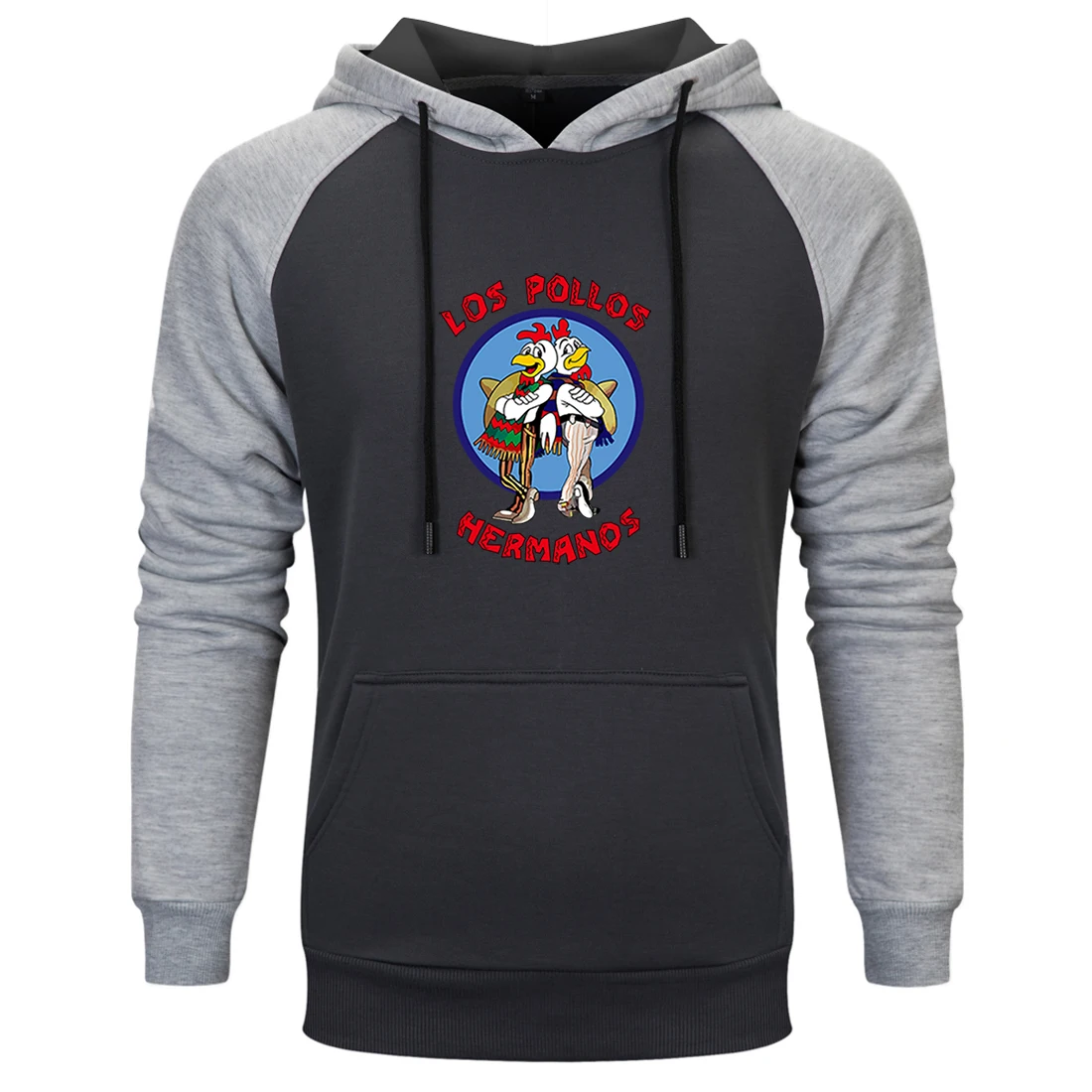 

2020 Men Chicken Brothers Funny Printing Sweatshirts Men Fall Winter Hoodies Hooded Fashion Clothes Raglan Sleeve Tracksuits Man