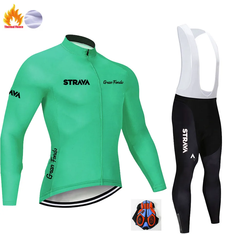Winter Cycling suit Зимний комбинезон, одежда для велосипеда, теплая флисовая велосипедная одежда, Мужская ветрозащитная велосипедная Джерси, комплект mtb, костюм, спортивная одежда - Цвет: Winter Cycling suit