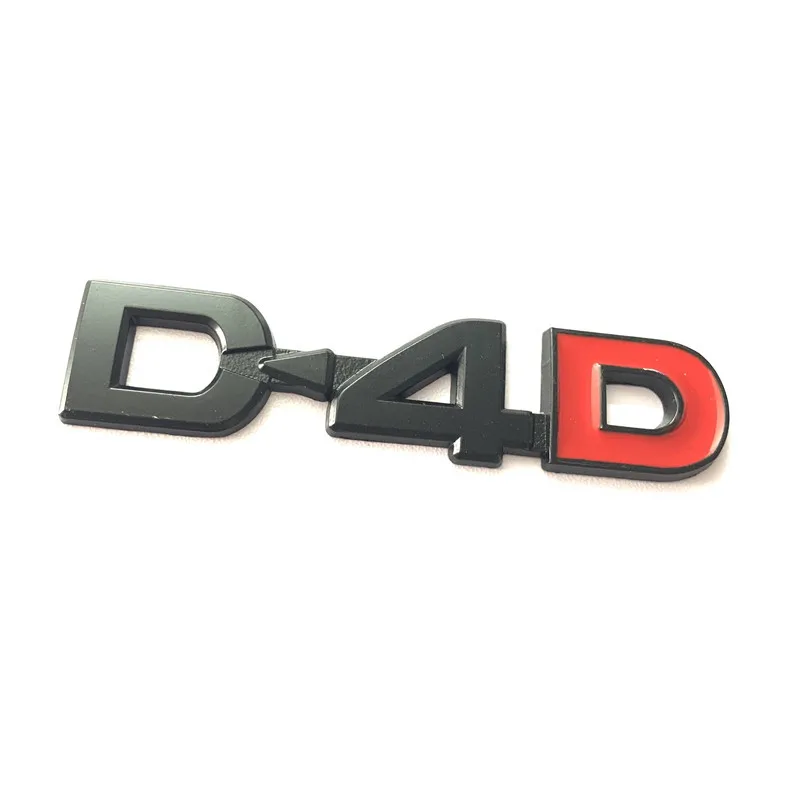 D-4D подходит для Toyota Prado han dynasty Lanta Road Patrol четырехколесный привод D4D металлический автомобильный стикер Модифицированная маркировка корпуса хвост