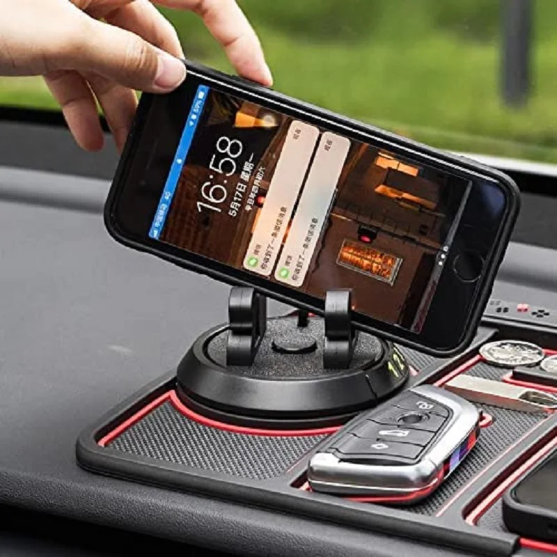 TAPIS ANTIDERAPANT VOITURE SMARTPHONE SILICONE IPHONE SUPPORT CUISINE  COLLANT