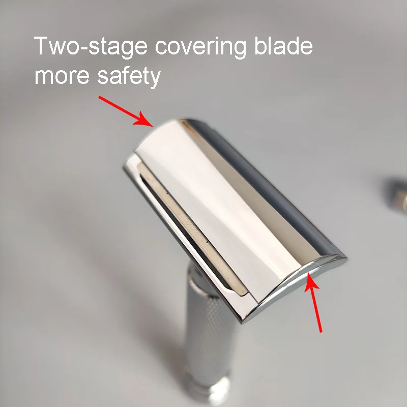 Dscosmetic T7SE Zinc alloy double edge safety razor head