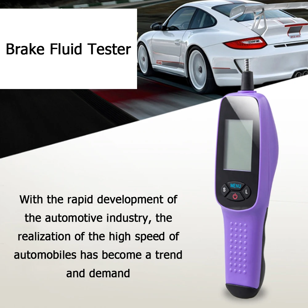 Engine Oil Tester for Auto Check Oil Quality Detector with LED Display Gas Analyzer Car Testing Tools