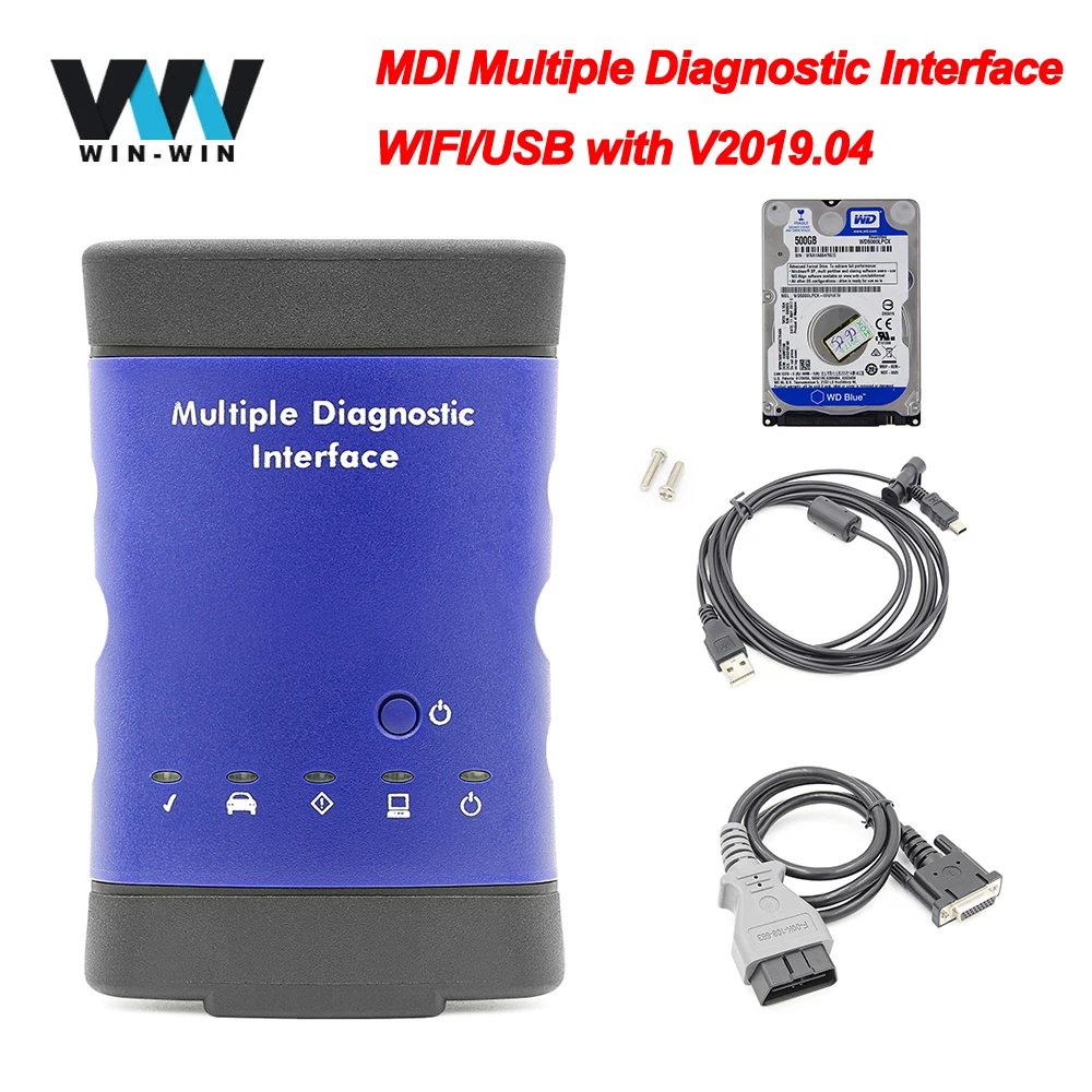 MDI множественный диагностический интерфейс MDI для GM V2019.04 OBD2 wifi USB сканер OBD 2 OBD2 автомобильный диагностический инструмент MDI wifi сканер