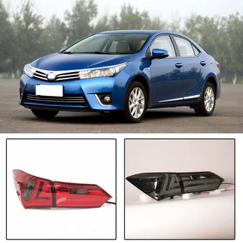 

CAPQX 4PCS/Set For Toyota Corolla 2014-2017 LED Rear Taillight Brake Tail Light lamp taillamp headlight Turn Signal brake light