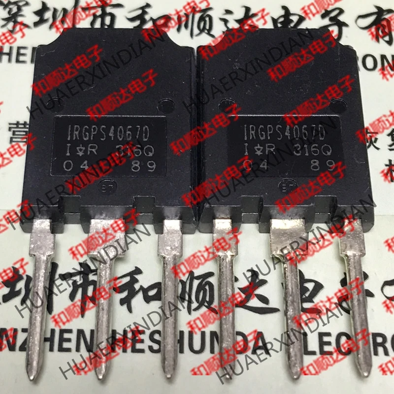 10 шт./лот новое и оригинальное IRGPS4067D TO-247 IGBT 600V 120A