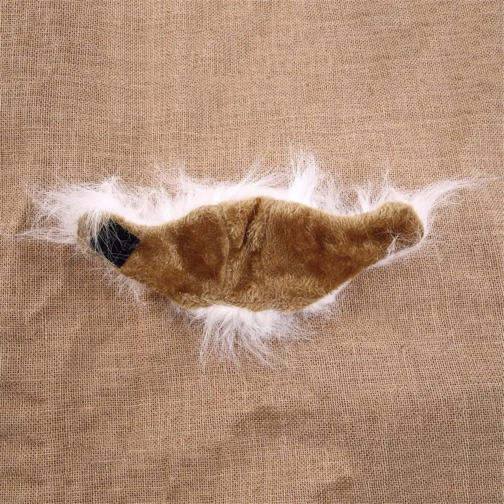 

1Pcs New Pet Cat Dog Wig Emulation Lion Hair Mane Ears Head Cap Autumn Winter Dress Up Costume Muffler Scarf