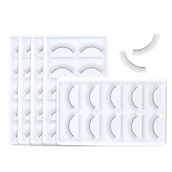 

Grafting Eyelash Extension Practice Lashes Training Kits Synthetic Hair Semi-handmade False Eyelashes Used on Mannequin Heads
