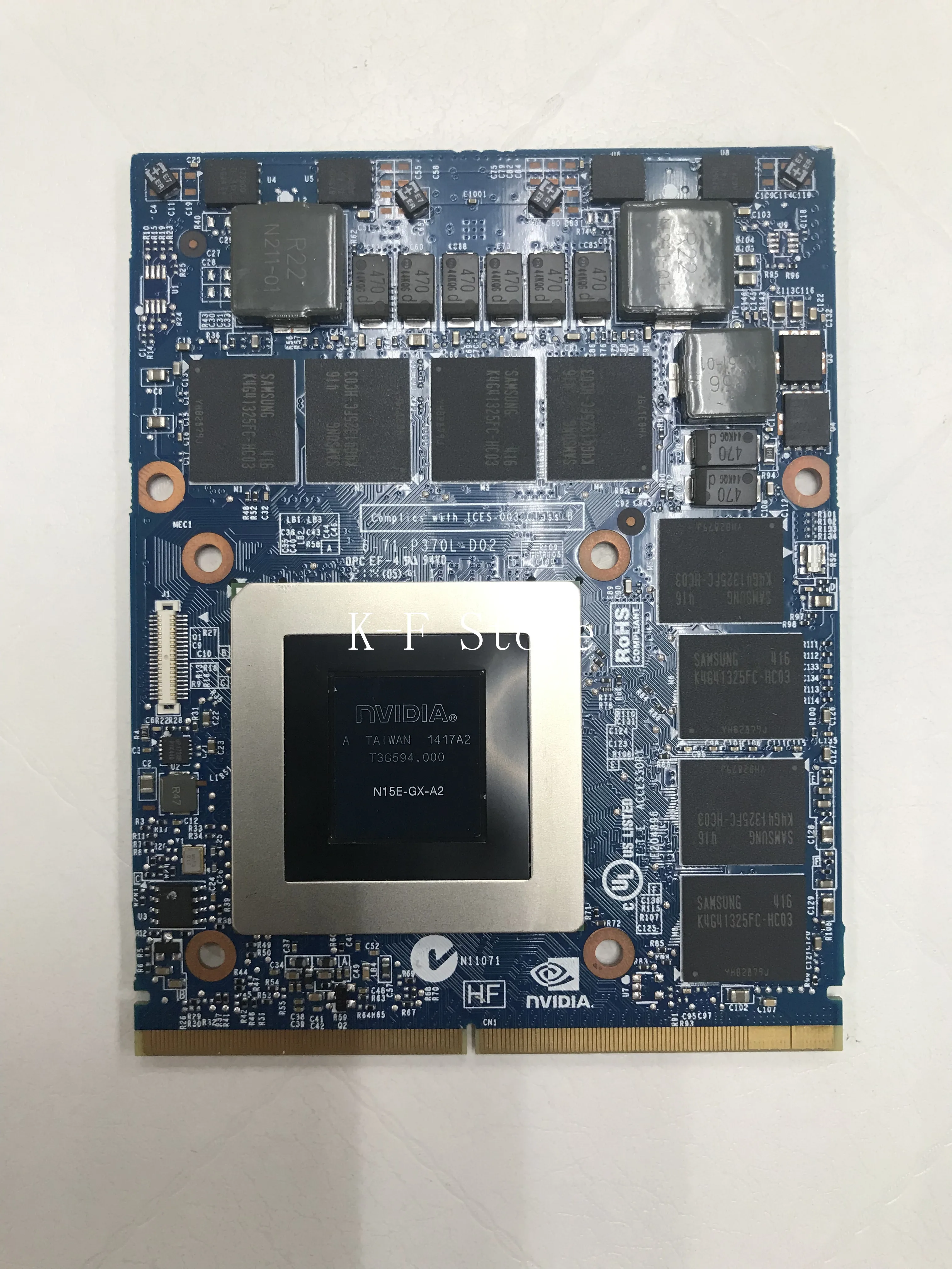 Видеокарта GTX880M 8 ГБ для ноутбука DELL M17X R4 R5 M18X R2 R3 JH9PP 0JH9PP N15E GX A2 GTX 880M DDR5|Материнские
