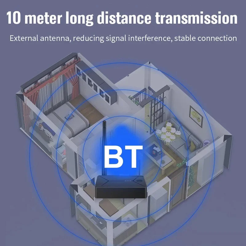 TX13 Bluetooth 5 0 Audio Transmitter 3 5mm AUX Jack RCA USB Coaxial Optical Stereo Wireless Adapter for TV PC Headphone