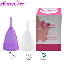 50pcs/set Manufacturers Wholesale Medical Silicone Vaginal Cup  Feminine Hygiene Medical Menstrual Reusable Lady Cup