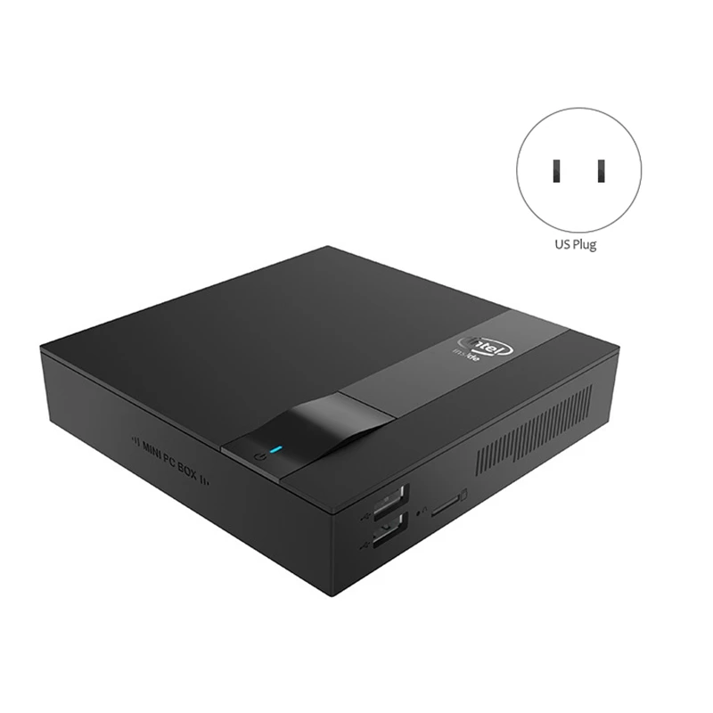 DIY M5 Mini PC Intel Celeron J3455 Windows 10 DDR3L 4G+128G M.2 SSD USB3.0 4K HDMI VGA Gigabit Ehternt 5G WIFI