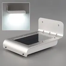 16 светодиодный датчик движения на солнечной энергии, садовая Лампа безопасности, уличный водонепроницаемый светильник