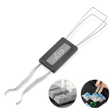 Съемник колпачка для клавиатуры универсальный инструмент для снятия колпачка для ключа s инструменты для фиксации клавиатуры для механической клавиатуры Черный 1 шт