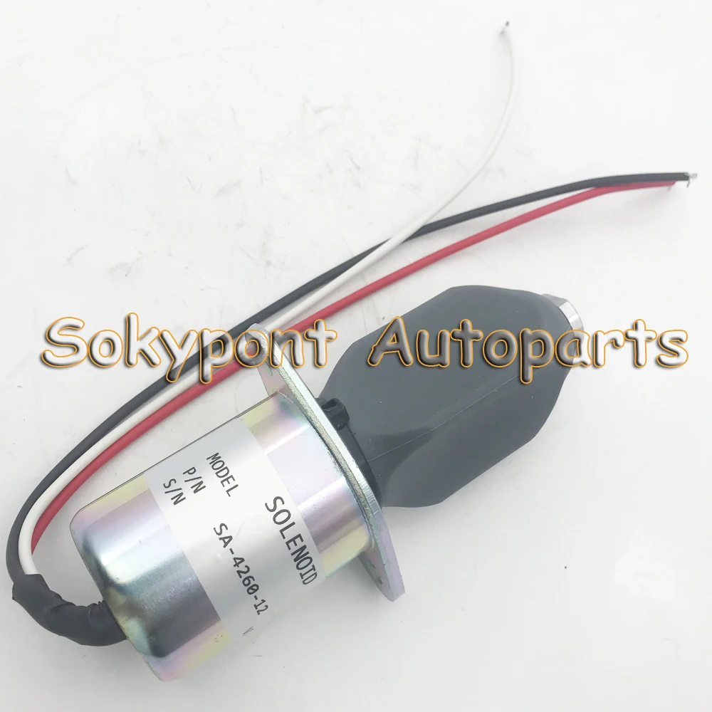 12v запорный соленоид W/1751ES для Kubota 3A 70 &amp Серия 82 мм двигателя SA-4260-12 1 шт. | Топливные насосы -4000172690267